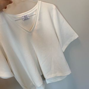 Zara crop top open back